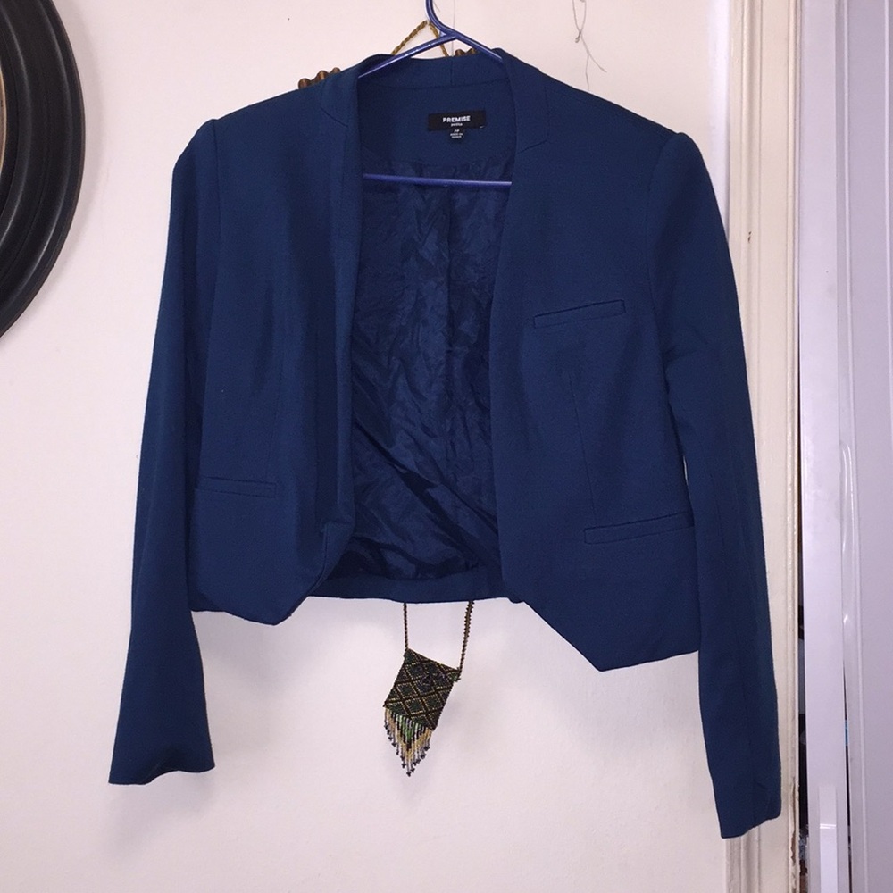 Teal Blazer